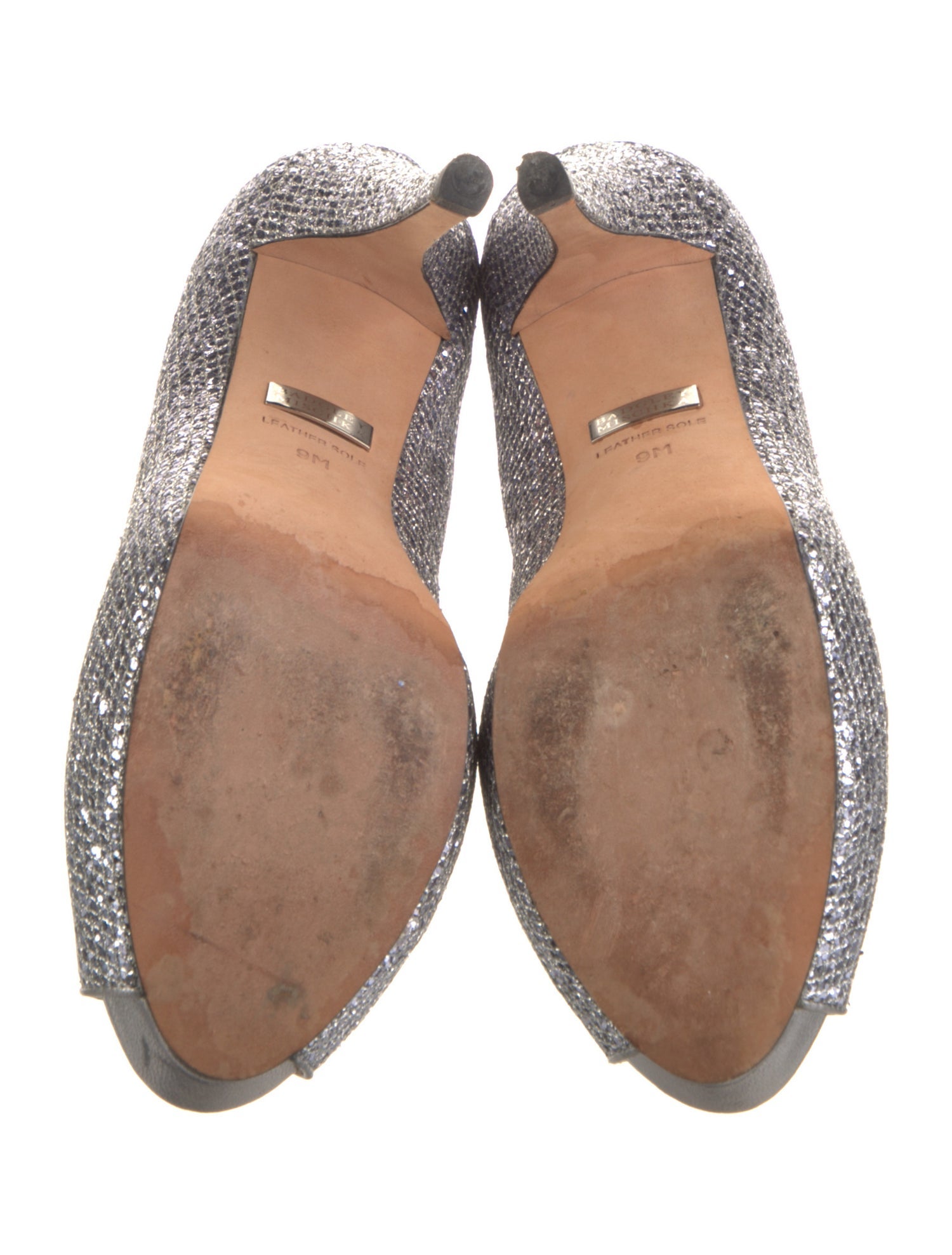 Badgley Mischka Glitter Glitter Accents Pumps